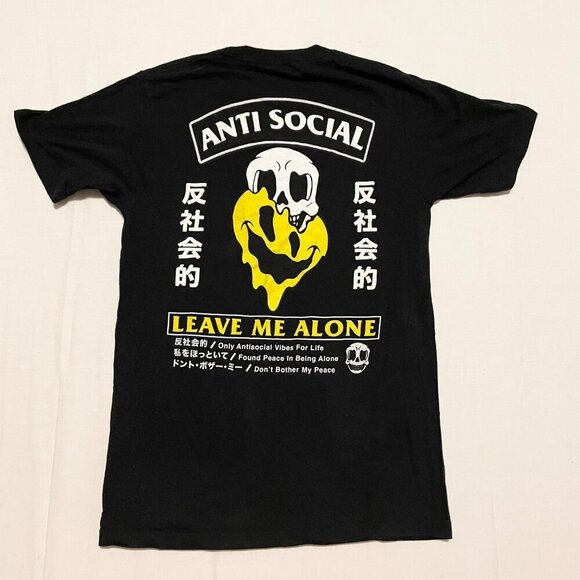 Eighty Eight Brand Anti Social T Shirt Womens Size Small Tee - Picture 10 of 16
